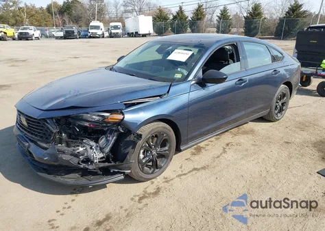 2025 Honda Accord Se из США, поврежденный, VIN 1HGCY1F46SA005790